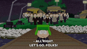 kyle broflovski exclaiming GIF by South Park 