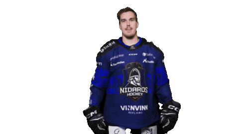 Happy Ice Hockey Sticker by Nidaros Hockey