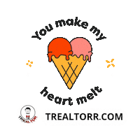 Happy Valentines Day Love Sticker Sticker by Trealtorr