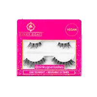 Vegan Lash Sticker by Pinky Goat Lashes