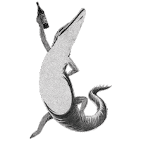 Alligator Crocodile Sticker by Fernet Branca