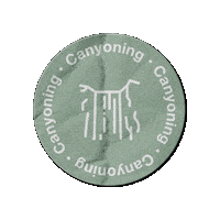 Canyoning Escapade Sticker by Arkose
