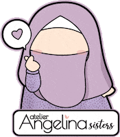 Sisters Bestie Sticker by Atelier Angelina