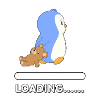 On My Way Waiting Sticker by Pudgy Penguins