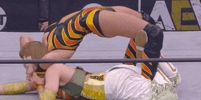 Wrestle Yuka Sakazaki GIF by All Elite Wrestling on TNT