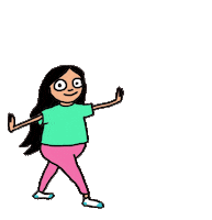 Happy Cartwheel Sticker by K-Fai Steele