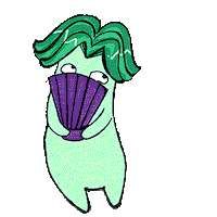 happy dancing queen Sticker by Florens Debora