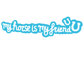 HoefWijzer horse paard my friend paarden Sticker