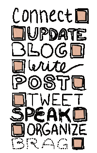 Post Organize Sticker by Build Your Dream Network
