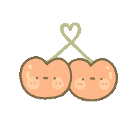In Love Cherry Sticker