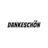 lastbetrieb danke thx dankeschon thx white Sticker