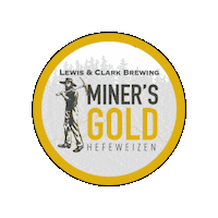 Lcbeer Sticker by Lewis and Clark Tap Room