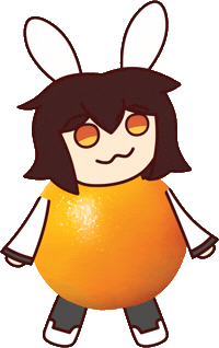 SylphinTachibana vtuber jumpscare naranja jkagura Sticker