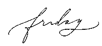 Friday Lettering Sticker by krysteliart