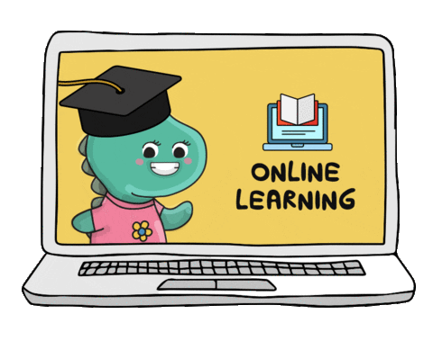 Fun Learn Sticker by DinoStaury