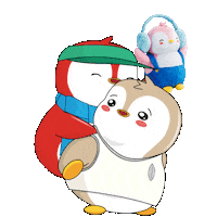 Kids Love Sticker by Pudgy Penguins