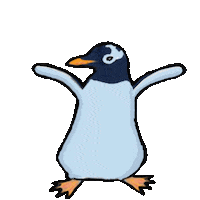 palmfmwithyukamaya dance penguin yoga ペンギン Sticker