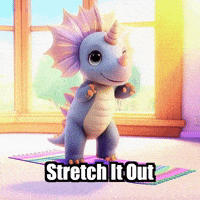 Fitness Stretch It Out GIF by Divineasaur