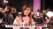 vs fashion show kisses GIF