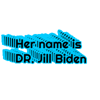 Jill Biden Doctor Sticker by Virginia Young Democrats Teen Caucus