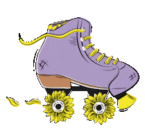 Flower Sticker by RollerManic
