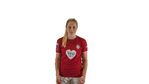 Swipe Up Bristol City Sticker by Barclays FAWSL