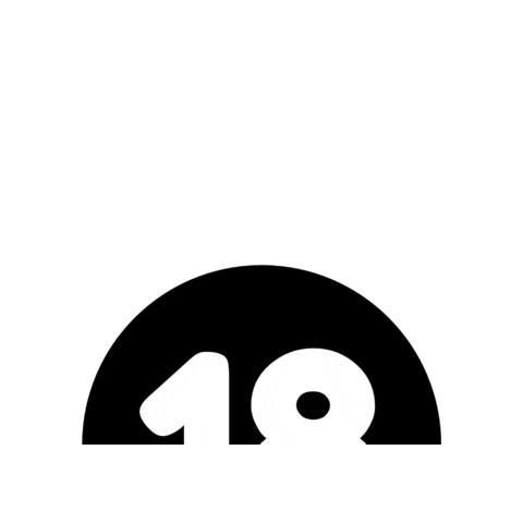 Number Blanco Sticker