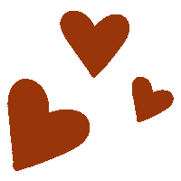 Boho Hearts Sticker by Denyza Tulum Photography