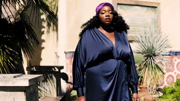 fanmdjanm confidence glam black woman headwrap GIF