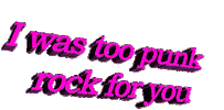 pink rock Sticker by AnimatedText