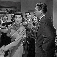nessieellizabeth rosalind russell screwball robert cummings tell it to the judge GIF