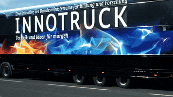 InnoTruck truck ausstellung scicomm innotruck GIF