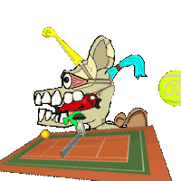 Us Open Tennis Sticker