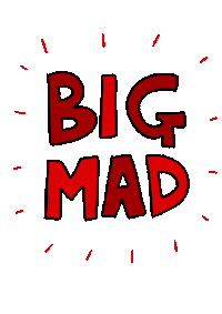jenniehawkes angry mad bi fuming Sticker