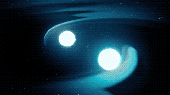 space collision GIF by NASA