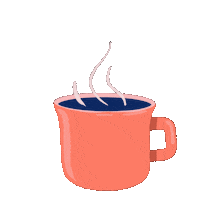 CadabraStudio hot coffee work drink Sticker