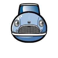 yosfjwk car cars mini carwaee Sticker