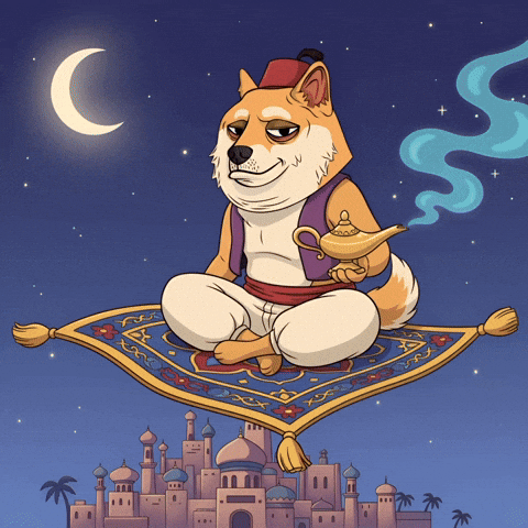 Flying Shiba Inu GIF by Doge Pound