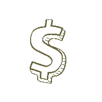 Money Moneysign Sticker by Karrie Brady