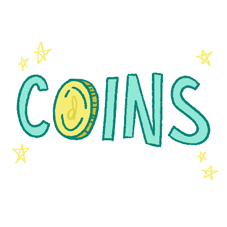 Money Coins Sticker by DASANA