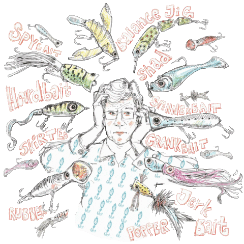 bait_lovers giphyupload fishing angeln baitlovers Sticker