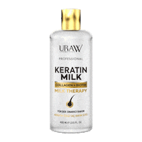 uraw keratin uraw uraw cosmetics keratin sütü Sticker