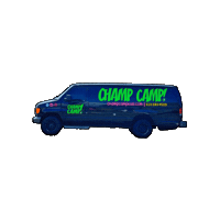 South Bay Van Sticker by Champ Camp