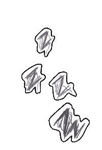 HenriqueVilao art sleep brand drawing Sticker
