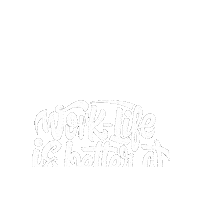 daswolf white coworking salz bad soden Sticker