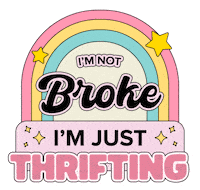 Quotes Thrift Sticker by REFASH