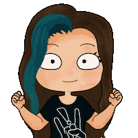 Girl Sticker