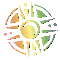 Spin Sticker by Graphic Delancey