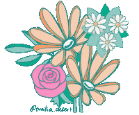 Flowers Spring Sticker by Emilia Desert