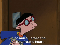 hey arnold nicksplat GIF